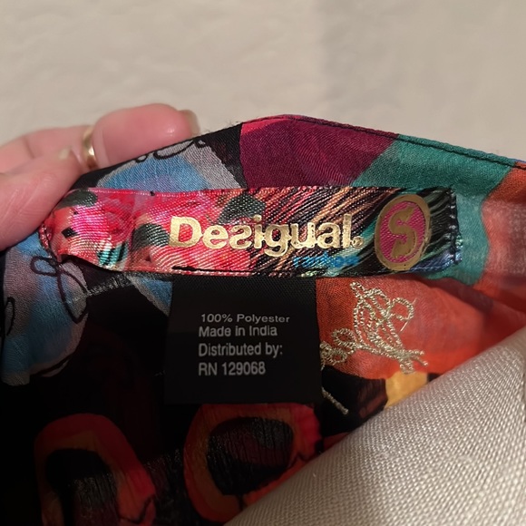 Desigual shear button top - Picture 2 of 4